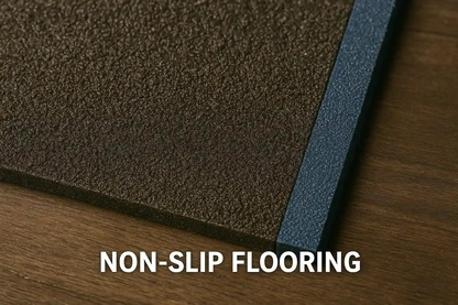 Non-Slip Industrial Flooring with BFA