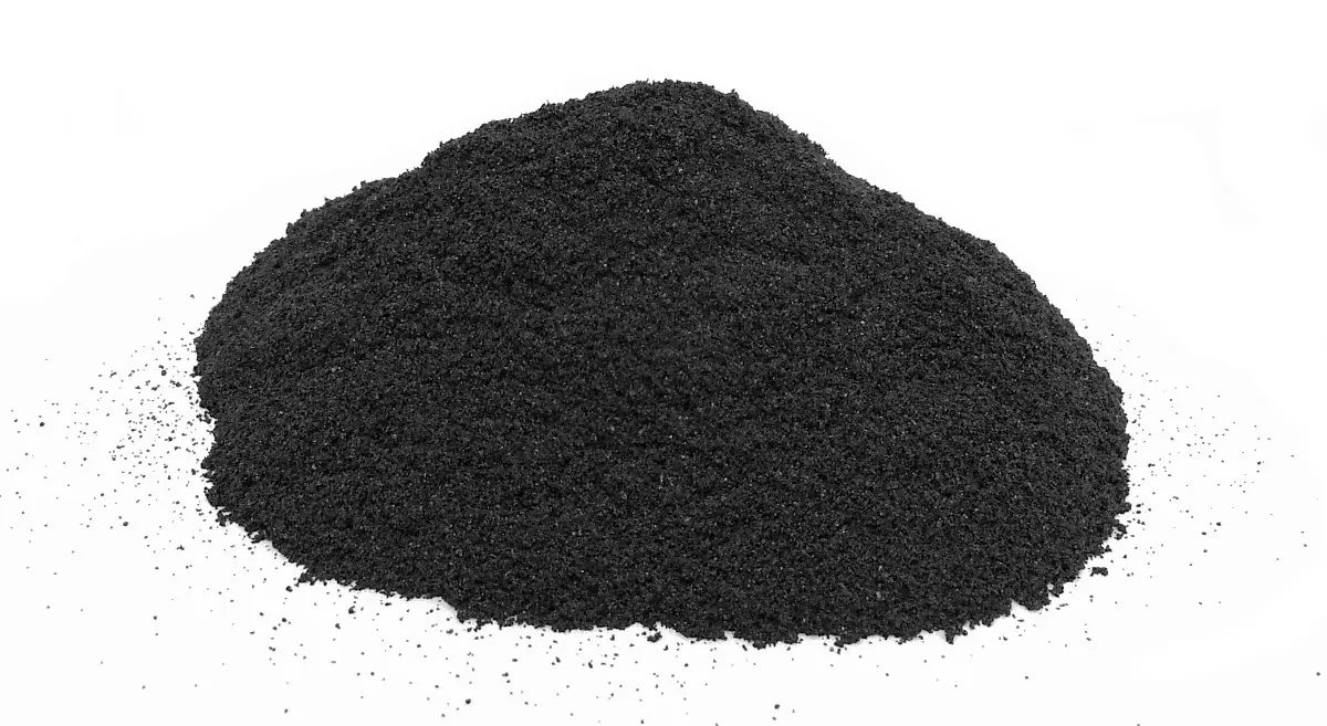 What is carborundum powder used for?