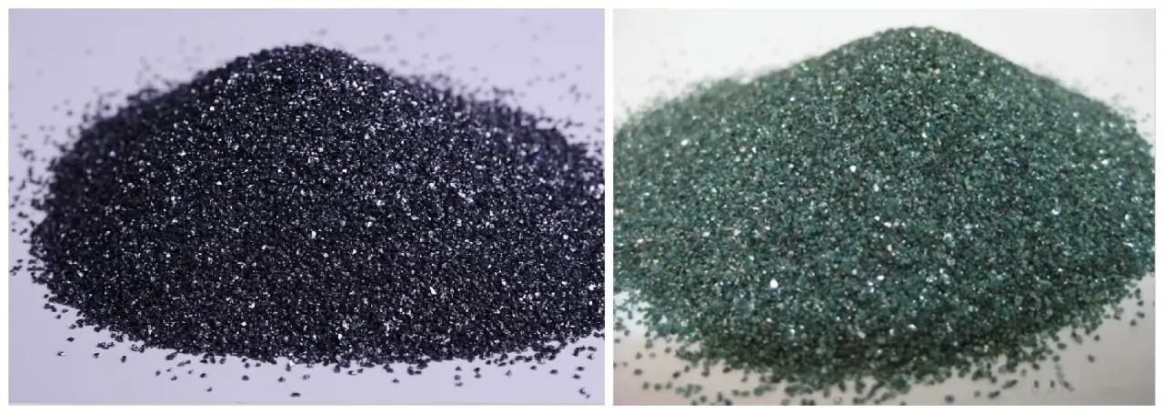 What is green silicon carbide? How does it differ from black silicon carbide?